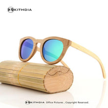 KITHDIA New Bamboo Sunglasses Men Wooden Sunglasses Women Brand Designer Vintage Wood Sun Glasses Oculos de sol masculino
