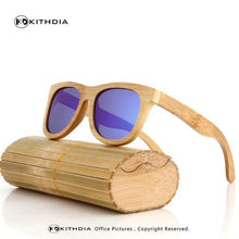 KITHDIA New Bamboo Sunglasses Men Wooden Sunglasses Women Brand Designer Vintage Wood Sun Glasses Oculos de sol masculino