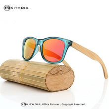 KITHDIA New Bamboo Sunglasses Men Wooden Sunglasses Women Brand Designer Vintage Wood Sun Glasses Oculos de sol masculino
