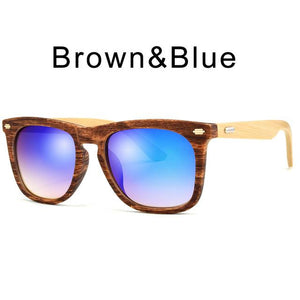 2017 NEW Bamboo Sunglasses Men Wooden Sun glasses Brand Designer Women Glasses UV400 Eyewear Oculos de sol masculino