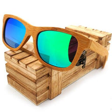 BOBO BIRD Vintage Bamboo Wooden Sunglasses Handmade Polarized Mirror Coating Lenses Eyewear sport glasses in Wood Box