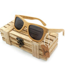 BOBO BIRD Vintage Bamboo Wooden Sunglasses Handmade Polarized Mirror Coating Lenses Eyewear sport glasses in Wood Box