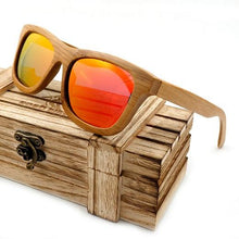 BOBO BIRD Vintage Bamboo Wooden Sunglasses Handmade Polarized Mirror Coating Lenses Eyewear sport glasses in Wood Box
