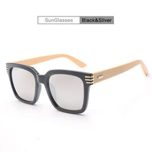 GY square wood sunglasses men Polarized Brand Fashion Square bamboo Sunglasses female wooden Sun Glasses for Male Oculos Eyewear